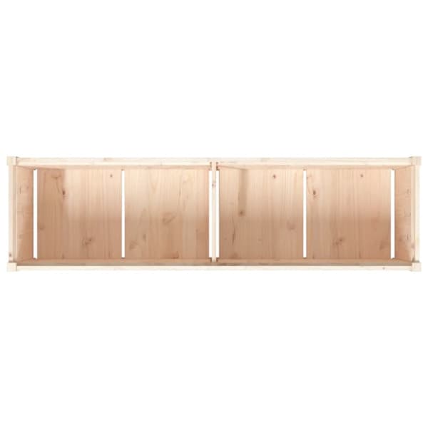 vidaXL Ulkokukkalaatikko 180x50x50 cm täysi mänty - Kukkaruukut & istutuslaatikot
