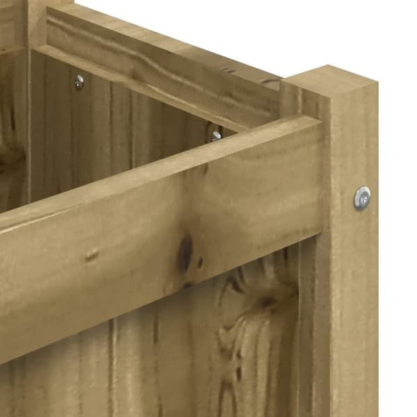 vidaXL plantekasse 150x31x31 cm imprægneret fyrretræ -  Plantekrukker