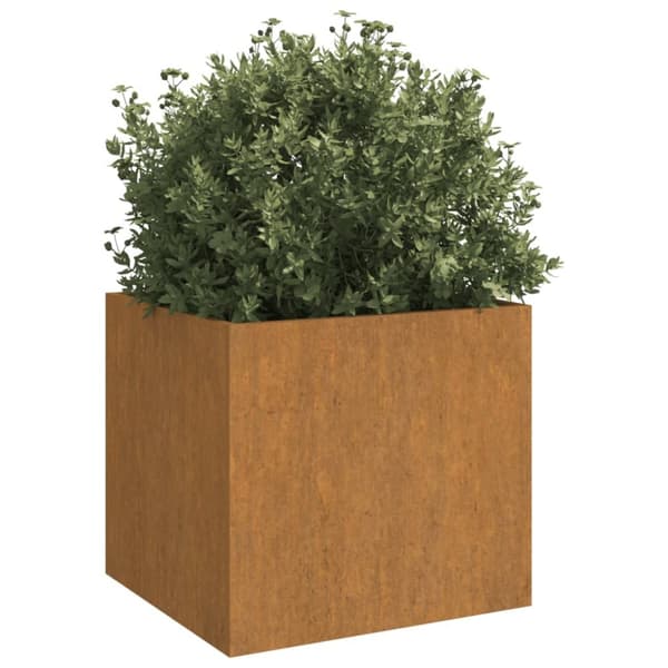 vidaXL Odlingslåda 32x30x29 cm rosttrögt stål -  Krukor & odlingslådor