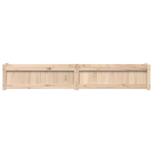 vidaXL Odlingslåda 180x31x31 cm massiv furu -  Krukor & odlingslådor