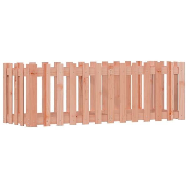 vidaXL højbed med stakitdesign 150x50x50 cm massivt douglasgran -  Plantekrukker
