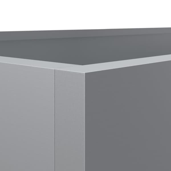vidaXL Odlingslåda silver 62x40x39 cm galvaniserat stål -  Krukor & odlingslådor