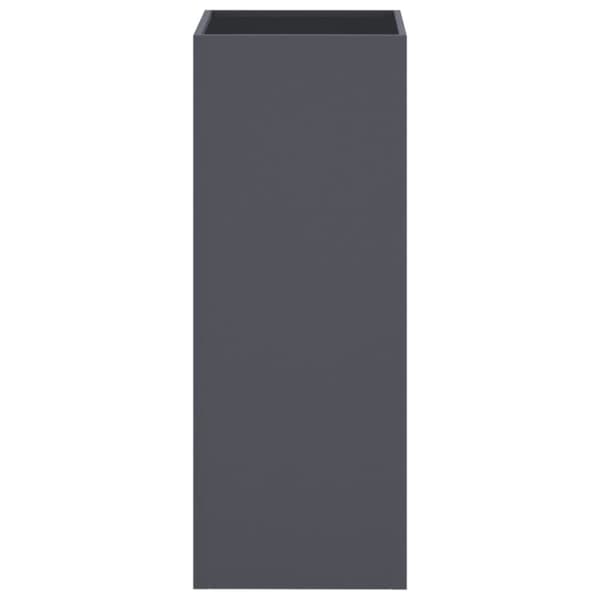 vidaXL plantekasse 32x29x75 cm koldvalset stål antracitgrå -  Plantekrukker