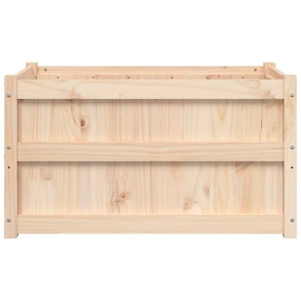 vidaXL plantekasse 90x50x50 cm massivt fyrretræ - Plantekrukker