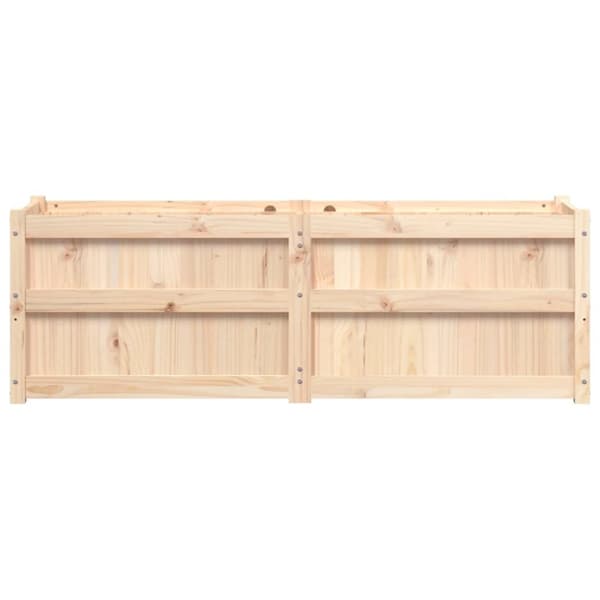 vidaXL plantekasse 150x50x50 cm massivt fyrretræ - Plantekrukker