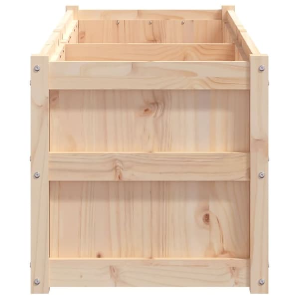 vidaXL plantekasse 150x50x50 cm massivt fyrretræ - Plantekrukker
