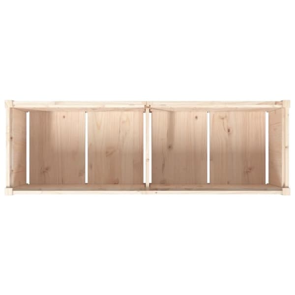 vidaXL plantekasse 150x50x50 cm massivt fyrretræ -  Plantekrukker