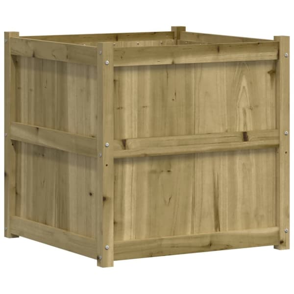 vidaXL plantekasse 70x70x70 cm imprægneret fyrretræ - Plantekrukker