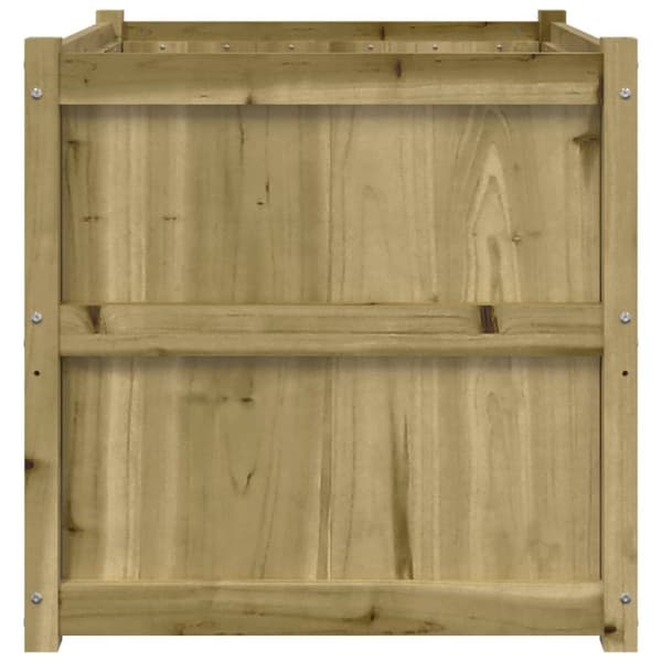 vidaXL plantekasse 70x70x70 cm imprægneret fyrretræ - Plantekrukker