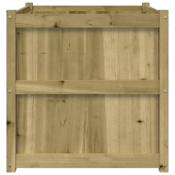 vidaXL plantekasse 70x70x70 cm imprægneret fyrretræ - Plantekrukker