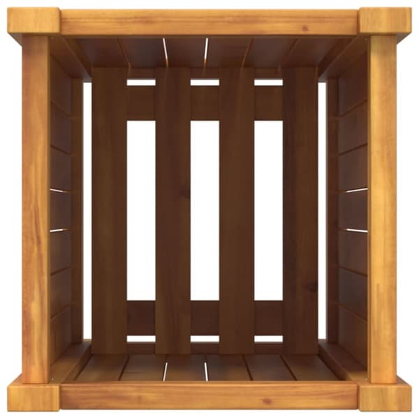 vidaXL plantekasse med for 31x31x75 cm massivt akacietræ -  Plantekrukker