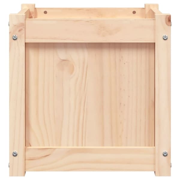 vidaXL Odlingslåda 40x40x40 cm massiv furu - Krukor & odlingslådor