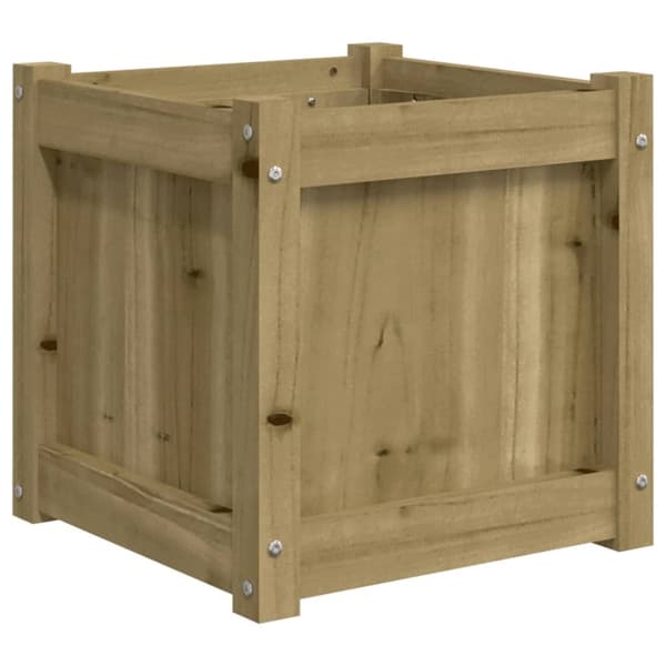 vidaXL plantekasse 40x40x40 cm imprægneret fyrretræ -  Plantekrukker