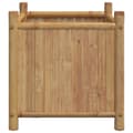 Miniatyrbillede 6 af 9: vidaXL plantekasse 40x40x40 cm bambus -  Plantekrukker