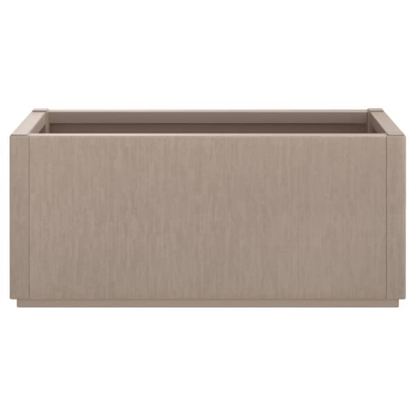 vidaXL plantekasse 80x36x35 cm PP brun -  Plantekrukker