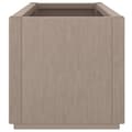Miniatyrbillede 6 af 11: vidaXL plantekasse 80x36x35 cm PP brun -  Plantekrukker