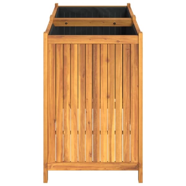 vidaXL plantekasse med for 100x50x75 cm massivt akacietræ - Plantekrukker