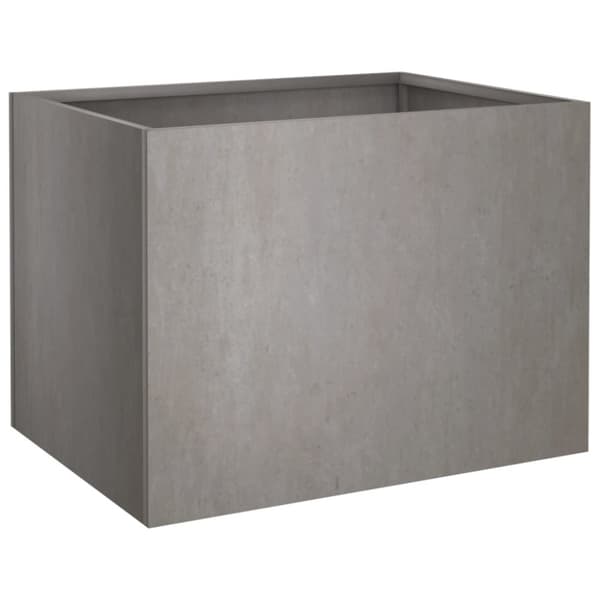The Living Store Odlingslåda 62x47x46 cm rosttrögt stål -  Krukor & odlingslådor