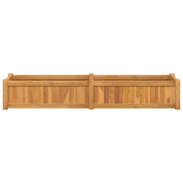 The Living Store Odlingslåda upphöjd 150x30x25 cm massivt teakträ -  Krukor & odlingslådor