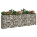 Miniatyrbillede 4 af 9: The Living Store gabion-højbed 330x50x100 cm galvaniseret jern -  Plantekrukker