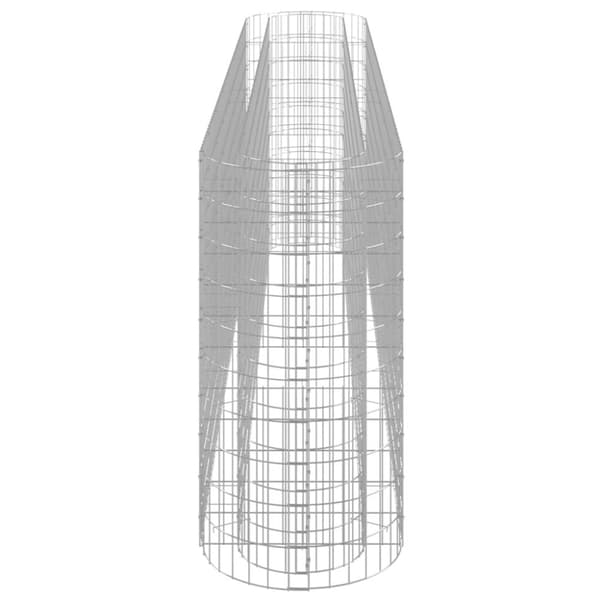 The Living Store gabion-højbed 330x50x100 cm galvaniseret jern -  Plantekrukker