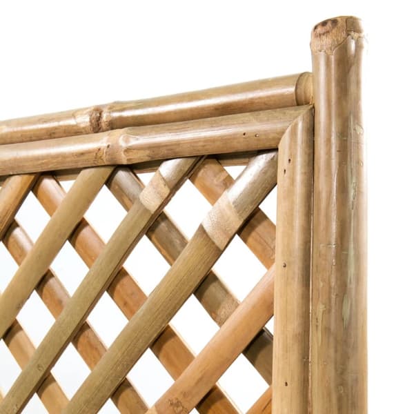 The Living Store Odlingslåda med spaljé upphöjd bambu 40 cm -  Krukor & odlingslådor