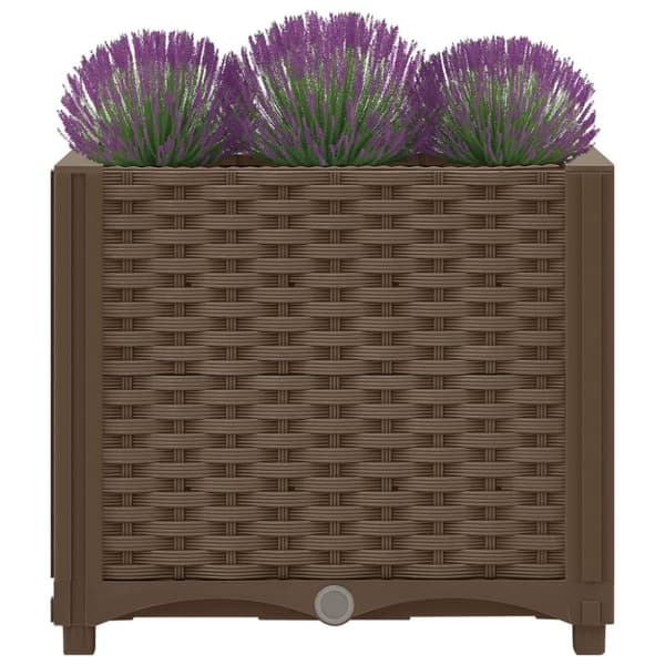 The Living Store Upphöjd odlingslåda 40x40x38 cm polypropen -  Krukor & odlingslådor