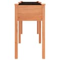 Miniatyrbillede 6 af 9: The Living Store plantekasse med foring 161x45x76 cm massivt fyrretræ brun -  Plantekrukker