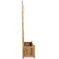 Miniatyrbild 5 av 8: The Living Store Odlingslåda med spaljé bambu 70 cm -  Krukor & odlingslådor
