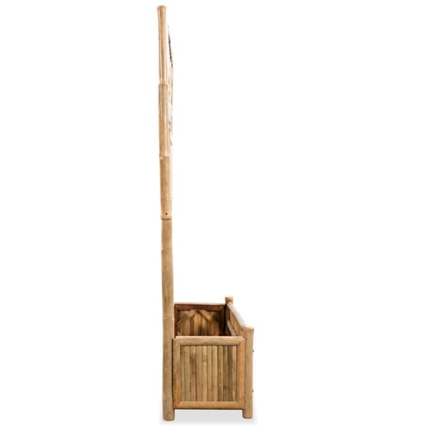 The Living Store Odlingslåda med spaljé bambu 70 cm -  Krukor & odlingslådor