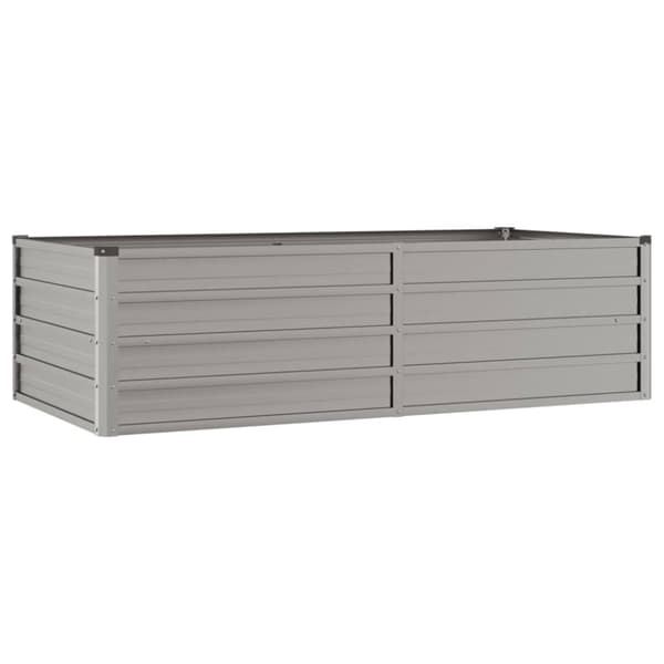 The Living Store Odlingslåda rostig 160x80x45 cm rosttrögt stål -  Krukor & odlingslådor