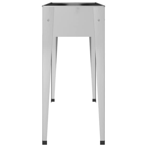 The Living Store plantekasser 2 stk. galvaniseret stål - Plantekrukker