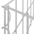Miniatyrbillede 6 af 7: The Living Store gabion-højbed 200x100x20 cm galvaniseret stål -  Plantekrukker