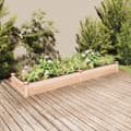 Miniatyrbillede 2 af 9: The Living Store plantekasse med foring 240x60x25 cm massivt fyrretræ -  Plantekrukker