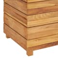 Pikkukuva 8 / 11: The Living Store Korotettu kukkalaatikko 100x40x55 cm kierrätetty tiikki/teräs -  Kukkaruukut & istutuslaatikot
