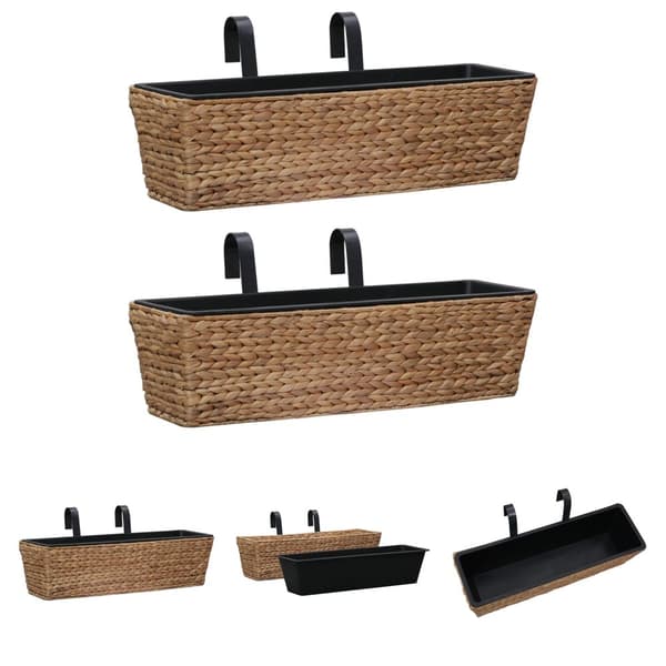 The Living Store plantekasser til haven 2 stk. vandhyacint - Plantekrukker