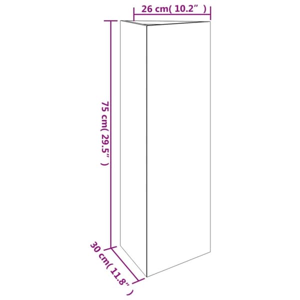 The Living Store plantekrukke 30x26x75 cm cortenstål - Plantekrukker