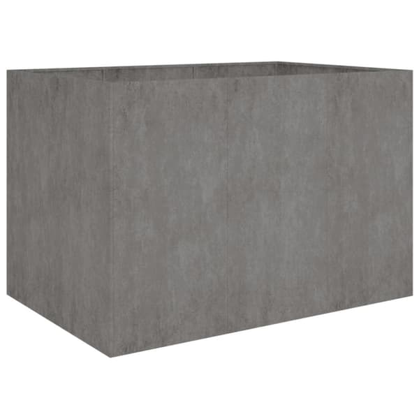 The Living Store Odlingslåda 120x80x80 cm rosttrögt stål - Krukor & odlingslådor