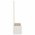 Miniatyrbillede 5 af 10: The Living Store plantekasse med espalier 80x36x140 cm PP hvid -  Plantekrukker