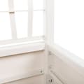 Miniatyrbillede 7 af 10: The Living Store plantekasse med espalier 80x36x140 cm PP hvid -  Plantekrukker