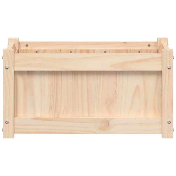 The Living Store Odlingslåda 60x31x31 cm massiv furu -  Krukor & odlingslådor