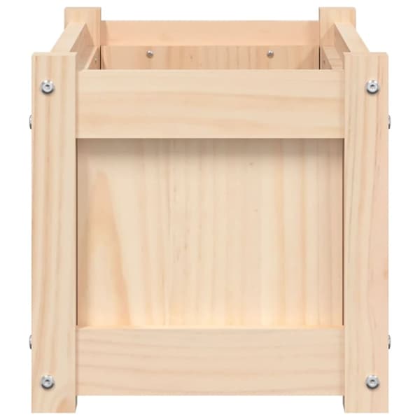 The Living Store Odlingslåda 60x31x31 cm massiv furu -  Krukor & odlingslådor