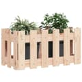Pikkukuva 4 / 10: The Living Store Kukkalaatikko aitamuotoilu 60x30x30 cm täysi mänty -  Kukkaruukut & istutuslaatikot
