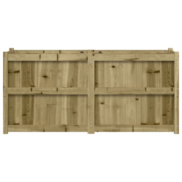 The Living Store plantekasse 150x50x70 cm imprægneret fyrretræ -  Plantekrukker