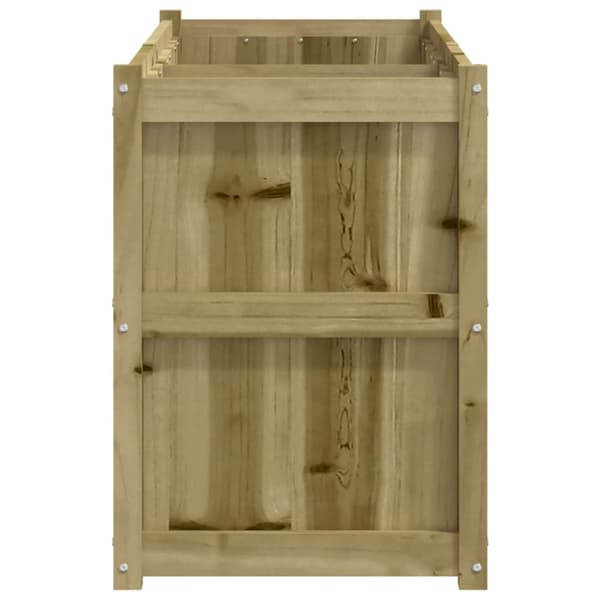 The Living Store plantekasse 150x50x70 cm imprægneret fyrretræ -  Plantekrukker