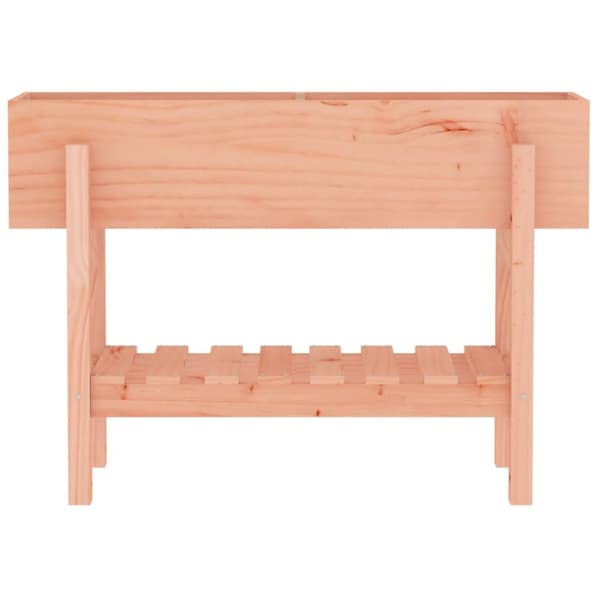 The Living Store Odlingslåda på ben 101x30x69 cm massivt douglasträ -  Krukor & odlingslådor
