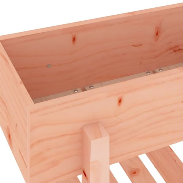 The Living Store Odlingslåda på ben 101x30x69 cm massivt douglasträ -  Krukor & odlingslådor