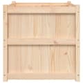 Pikkukuva 6 / 11: The Living Store Ulkokukkalaatikko 70x70x70 cm täysi mänty -  Kukkaruukut & istutuslaatikot