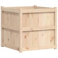 Pikkukuva 8 / 11: The Living Store Ulkokukkalaatikko 70x70x70 cm täysi mänty -  Kukkaruukut & istutuslaatikot
