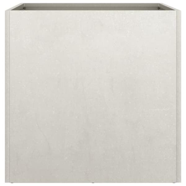 The Living Store Odlingslåda silver 49x47x46 cm rostfritt stål - Krukor & odlingslådor